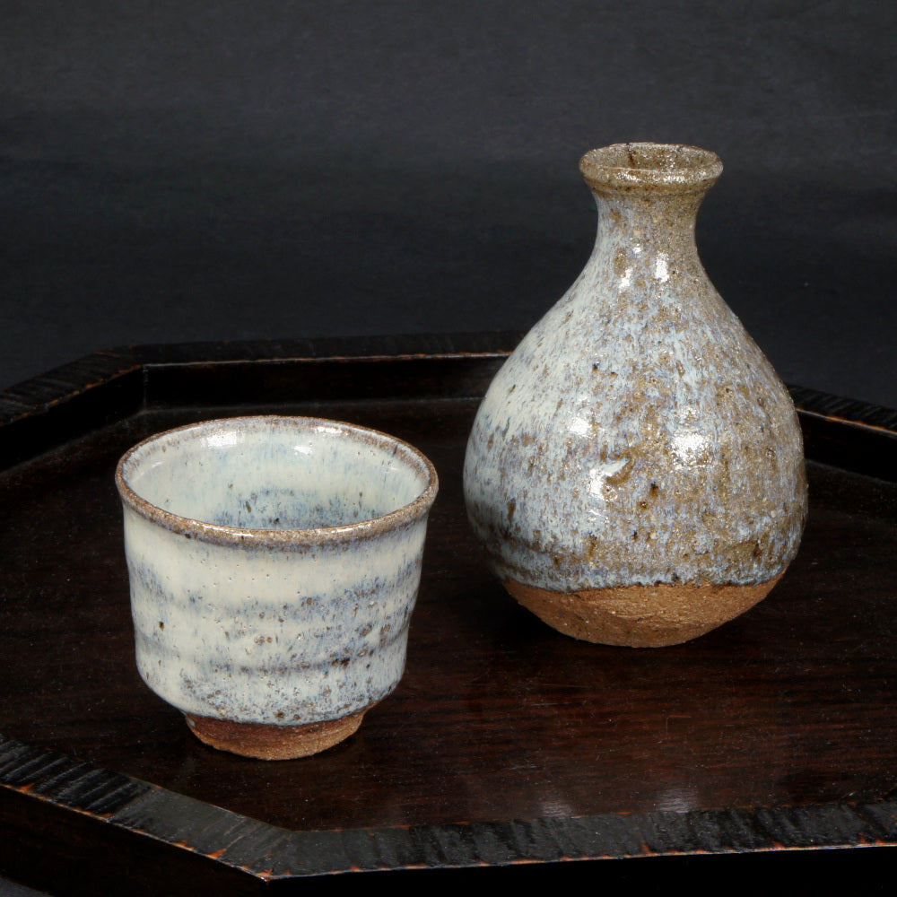 斑唐津ぐい呑 H1626 浜本洋好作