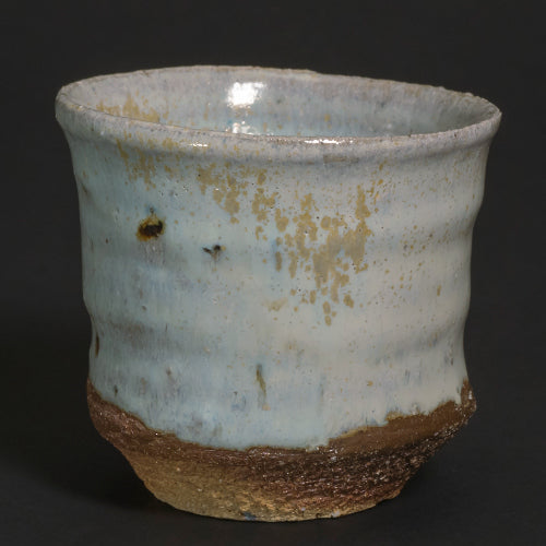 斑唐津ぐい呑 H844 浜本洋好作