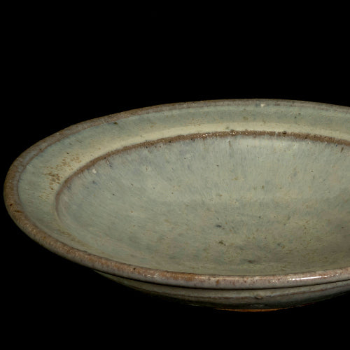 斑唐津皿 H862 浜本洋好作