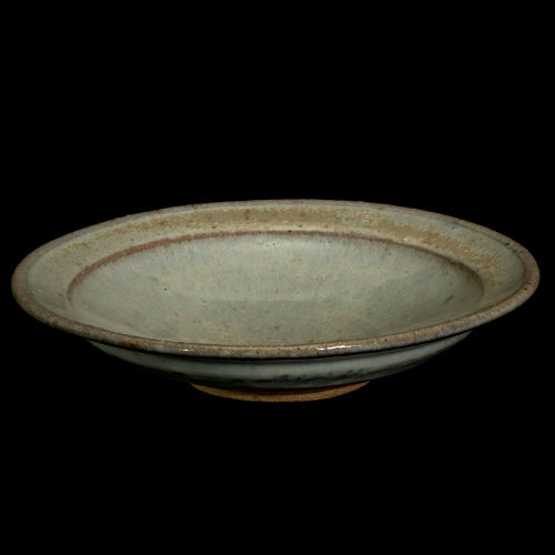 斑唐津皿 H862 浜本洋好作