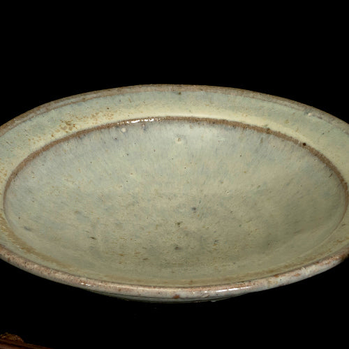 斑唐津皿 H862 浜本洋好作