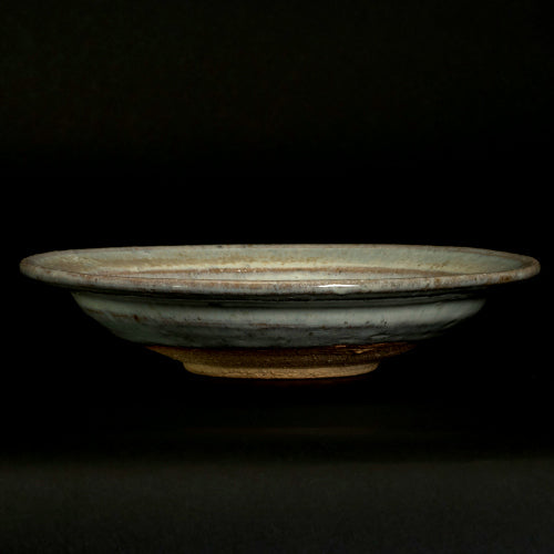 斑唐津皿 H862 浜本洋好作