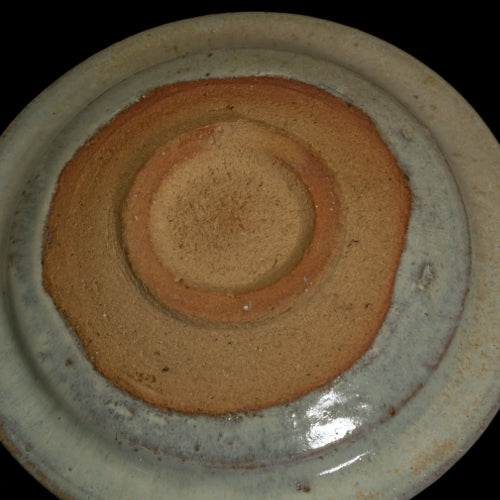 斑唐津皿 H862 浜本洋好作