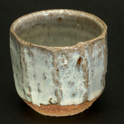 斑唐津鎬ぐい呑 H935 浜本洋好作