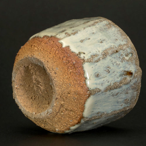 斑唐津鎬ぐい呑 H935 浜本洋好作