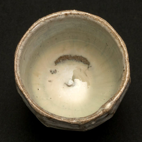 斑唐津鎬ぐい呑 H935 浜本洋好作