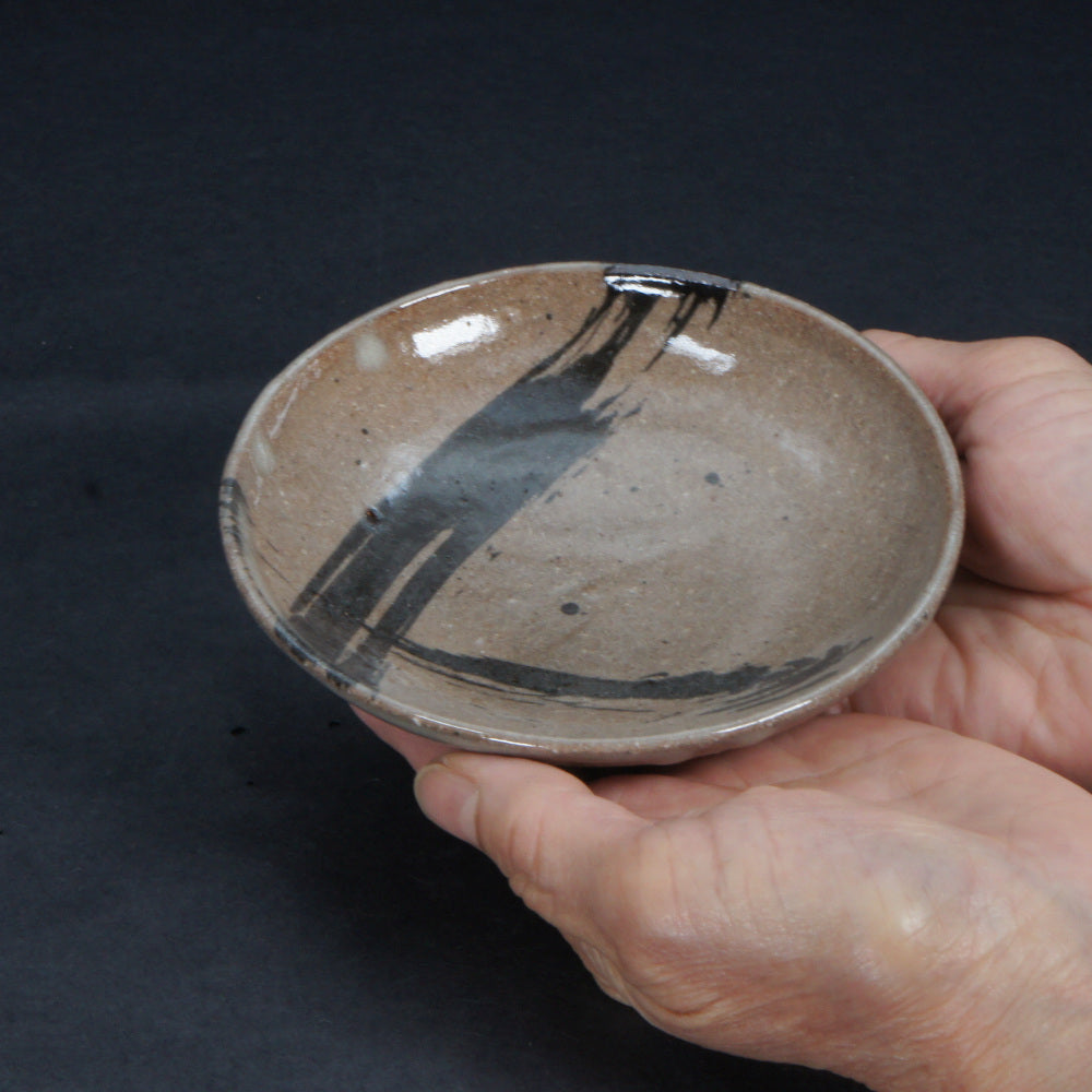 絵唐津小皿 T75 水上敬海作